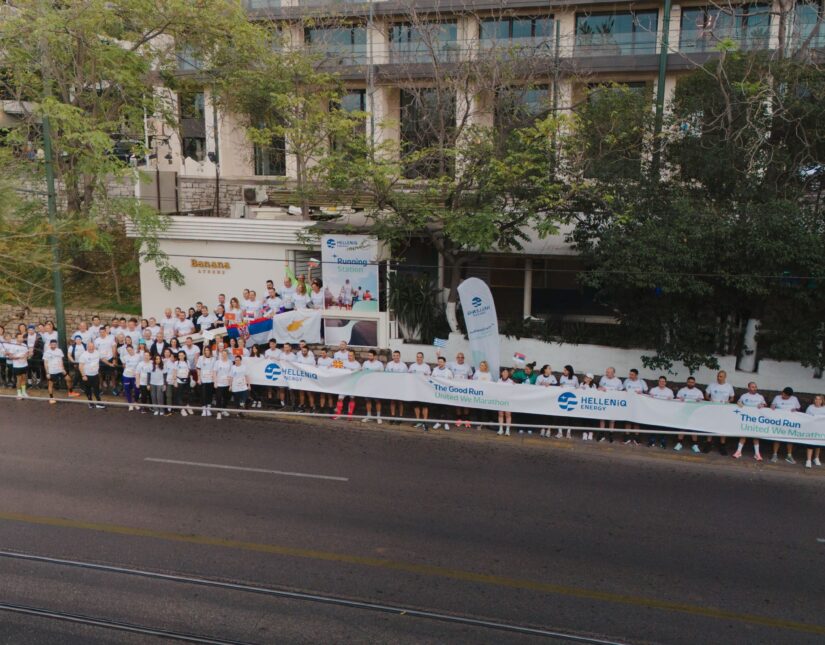 Περισσότεροι από 350 εθελοντές της HELLENiQ ENERGY στον 42ο Μαραθώνιο της Αθήνας