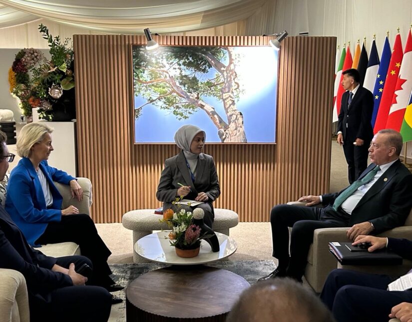 Συνάντηση φον ντερ Λάιεν – Ερντογάν στη σύνοδο G20