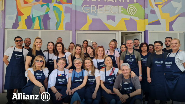 Οι άνθρωποι της Allianz αφιέρωσαν 1.248 ώρες σε εθελοντικές δράσεις με θετικό κοινωνικό αντίκτυπο