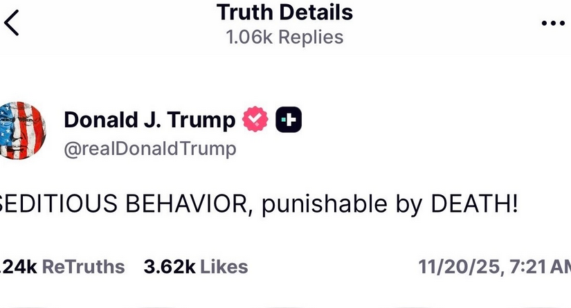 Βουλευτές των Δημοκρατικών καλούν τον στρατό σε στάση – Ο Τραμπ τους αποκαλεί προδότες