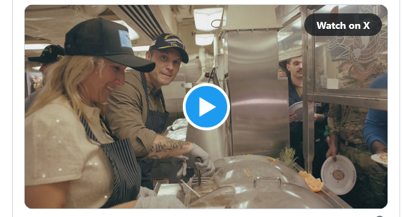 Σε αεροπλανοφόρο στην Καραϊβική πέρασε την Ημέρα των Ευχαριστιών ο Χέγκσεθ