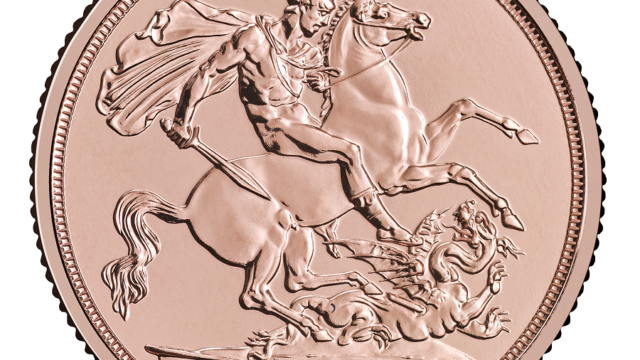 Το Βασιλικό Νομισματοκοπείο (The Royal Mint) και η Τράπεζα Πειραιώς παρουσιάζουν για πρώτη φορά μια περιορισμένης παραγωγής Χρυσή Λίρα με ελληνικό ιδιόσημο «ΕΛ», μια έκδοση προς τιμήν της Ελλάδας