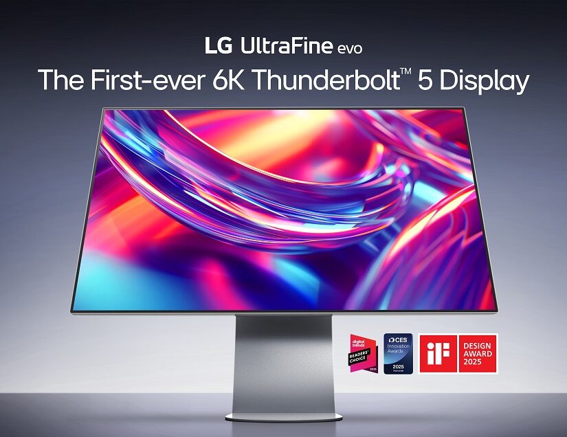 Η LG παρουσιάζει την πρώτη οθόνη 6K με συνδεσιμότητα Thunderbolt™ 5 για επαγγελματίες δημιουργούς