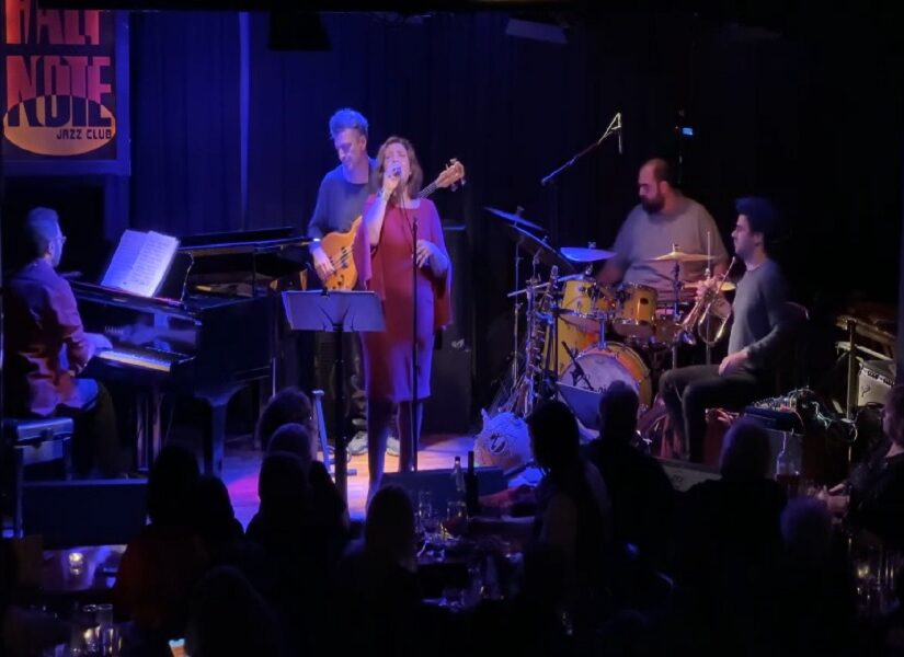 Η Φένια Παπαδόδημα γοήτευσε στο Half Note Jazz Club, Πόπη Αρωνιάδα