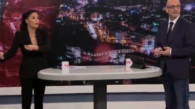 Μυστηριώδης αυνανιστής σε συνέντευξη Ζαχαρού-Λατινοπούλου!