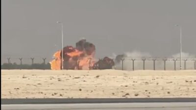 Ντουμπάι: Τρομακτική συντριβή ινδικού μαχητικού αεροσκάφους