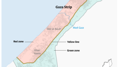 Guardian: Διχοτόμηση της Λωρίδας της Γάζας προωθούν οι ΗΠΑ
