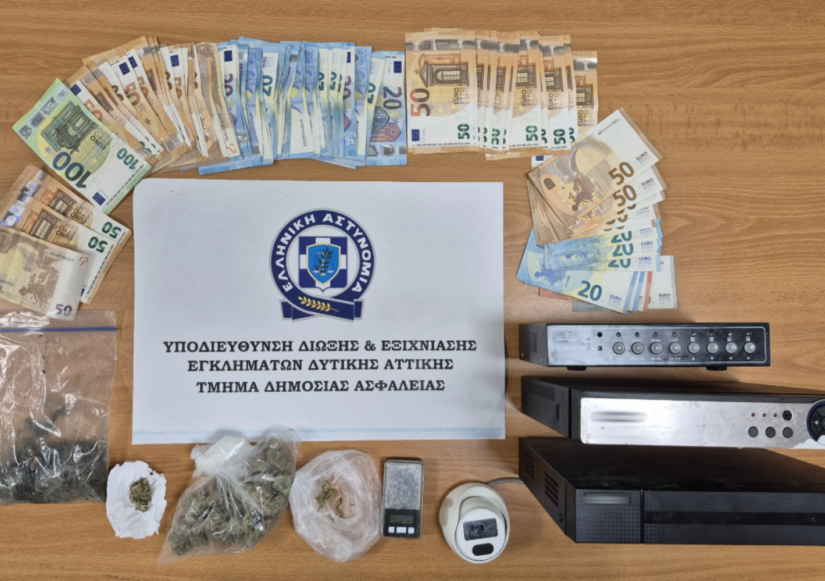 Έφοδος της ΕΛΑΣ σε σπίτια-καταστήματα διακίνησης ναρκωτικών στα Άνω Λιόσια