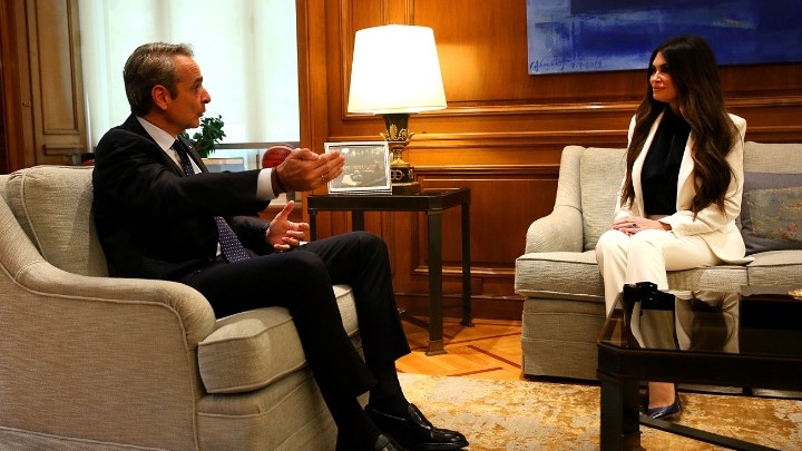 Συνάντηση Μητσοτάκη με νέα πρεσβευτή των ΗΠΑ