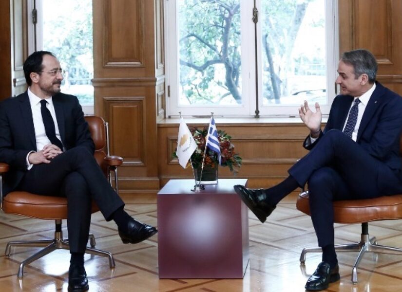 Μητσοτάκης-Χριστοδουλίδης: Επικαιροποιούνται οι παράμετροι του καλωδίου διασύνδεσης