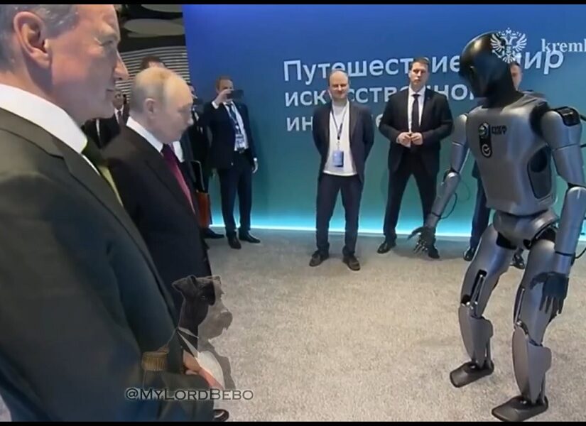 Ο Πούτιν συναντά το ανθρωποειδές ρομπότ που… χορεύει