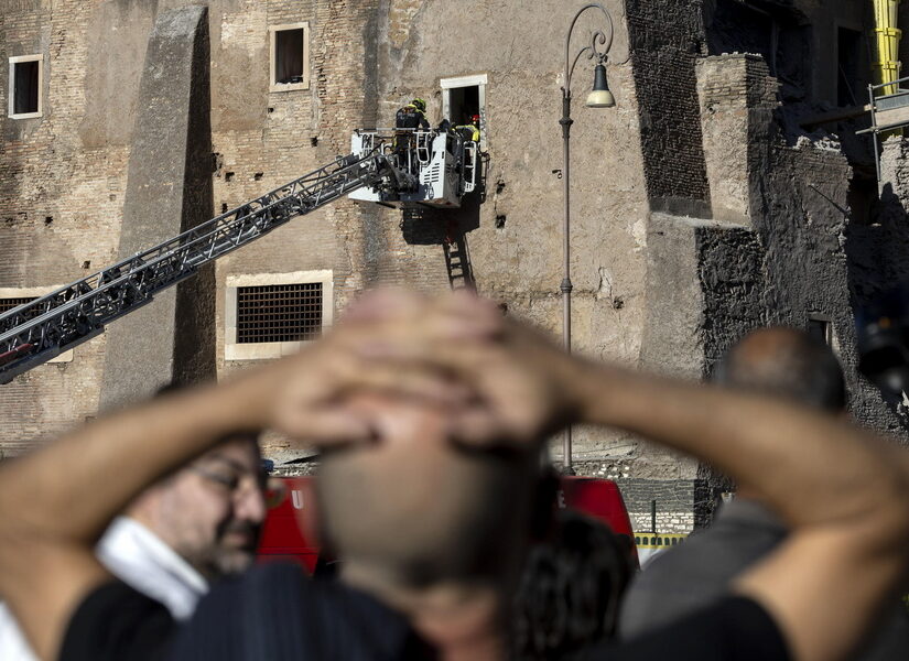 Η κατάρρευση ενός πύργου στην Ρώμη με θύμα 66χρονο εργάτη, Όλγα Μαύρου