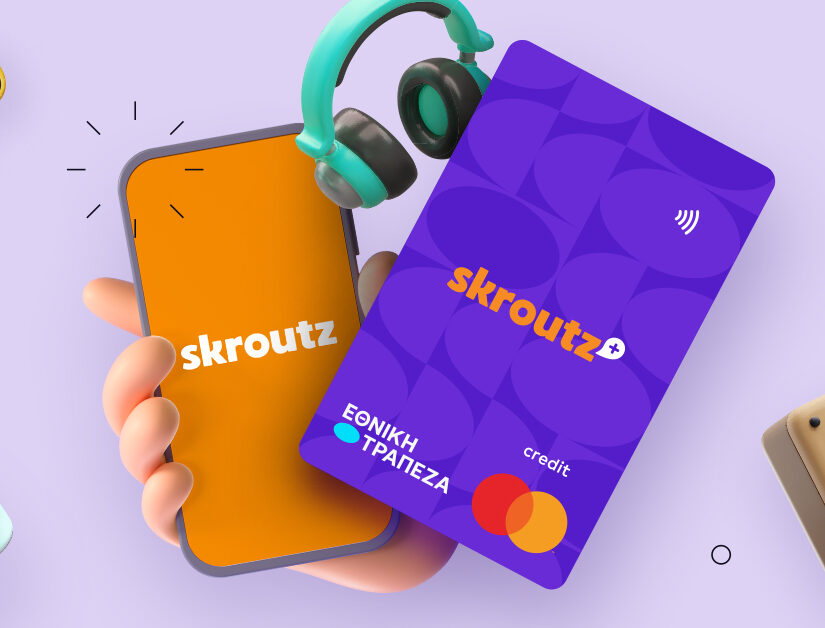 Skroutz Plus Mastercard: Η νέα ψηφιακή πιστωτική κάρτα από την Εθνική Τράπεζα και την Skroutz
