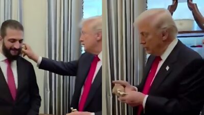 Ο Τραμπ… ψέκασε τον αλ Σάραα για να διώξει τον τζιχαντισμό!