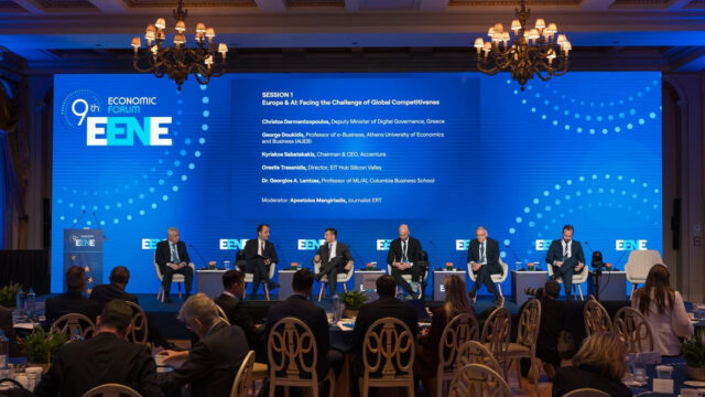 Δερμεντζόπουλος: Η Ελλάδα να γίνει πιλότος εφαρμογής στρατηγικής ΑΙ για την Ευρώπη