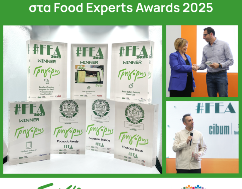 Ο Γρηγόρης πρωταγωνιστεί στα Food Experts Awards 2025