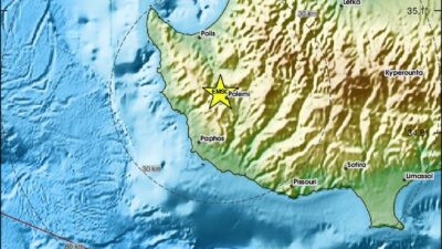 Κύπρος: Δεν ξέρουν ακόμα αν τα 5,3 Ρίχτερ ήταν ο κύριος σεισμός  – Δύο “ίσοι” σεισμοί σε πέντε ώρες