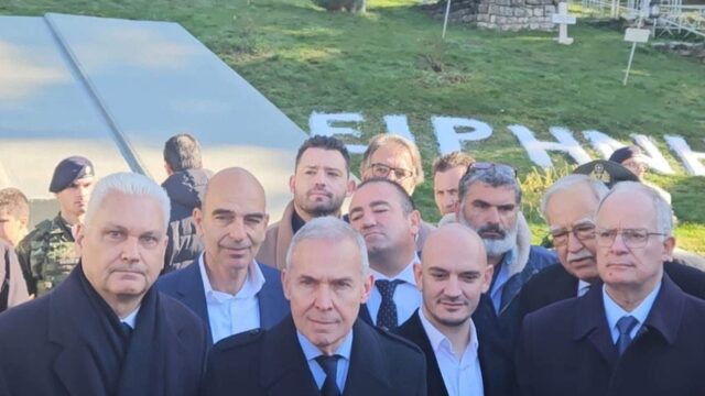 Στην επέτειο μνήμης του Ολοκαυτώματος των Καλαβρύτων ο Δήμαρχος Διστόμου Αράχωβας Αντίκυρας κ. Ιωάννης Σταθάς