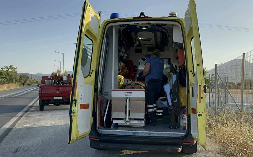 Ηράκλειο: Οδηγός μηχανής παρέσυρε πεζή και σκότωσε τον σκύλο της