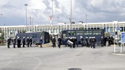 Ξανά κλειστό το αεροδρόμιο του Ηρακλείου από τις κινητοποιήσεις των αγροτών