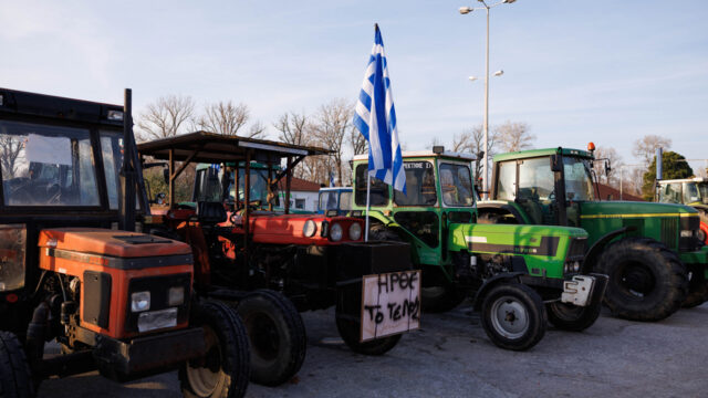 αγρότες μπλόκα