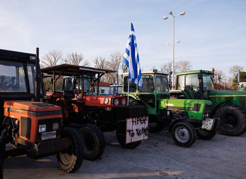 αγρότες μπλόκα