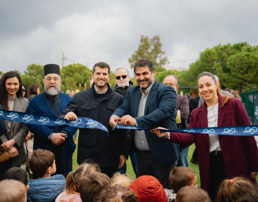 Το Giant Heart της Novibet δίνει ζωή σε μία ακόμα παιδική χαρά του Δήμου Κηφισιάς