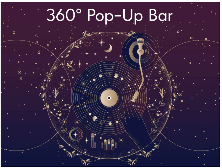 360° Pop-Up Bar στο Ίδρυμα Νιάρχος