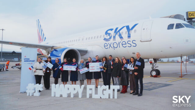 Η SKY express διευρύνει τις απευθείας συνδέσεις Ελλάδας-Γαλλίας με το νέο δρομολόγιο Αθήνα-Λυών