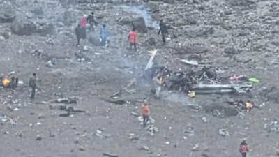 Ελικόπτερο συνετρίβη στο όρος Κιλιμάντζαρο – Πέντε νεκροί