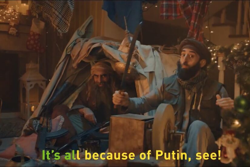 Χριστουγεννιάτικο τρολάρισμα των Ρώσων στους Ευρωπαίους – "Για όλα φταίει ο Πούτιν"