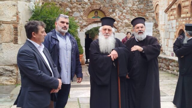 Επίσκεψη Στρατιωτικών Ιερέων στην Ιερά Μονή του Οσίου Λουκά