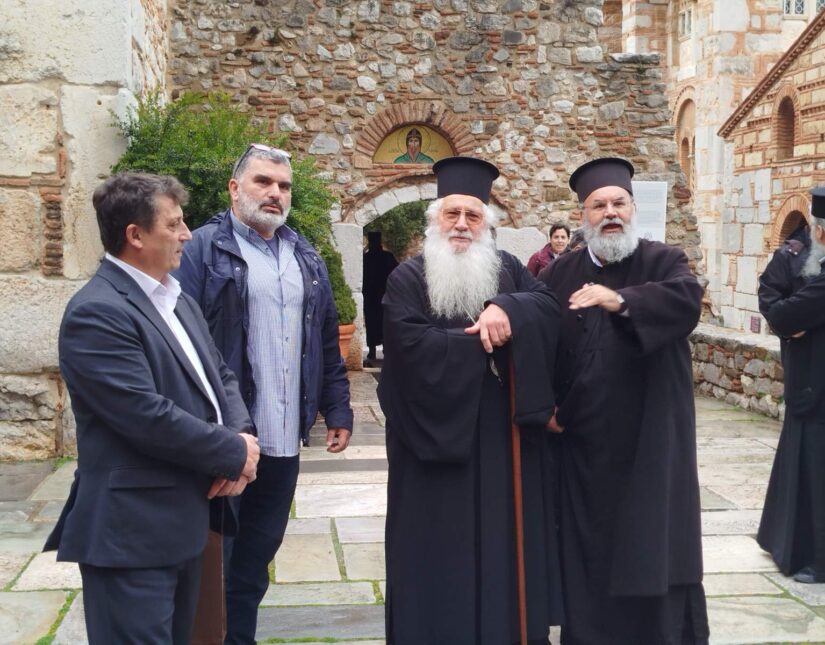 Επίσκεψη Στρατιωτικών Ιερέων στην Ιερά Μονή του Οσίου Λουκά