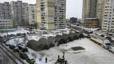 Χωρίς ρεύμα εκατοντάδες χιλιάδες νοικοκυριά στο Κίεβο έπειτα από βομβαρδισμούς