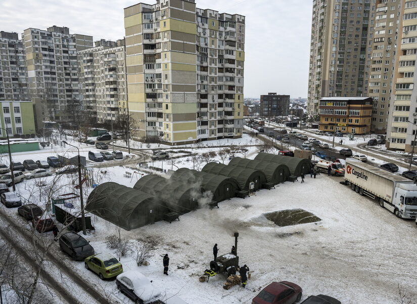 Χωρίς ρεύμα εκατοντάδες χιλιάδες νοικοκυριά στο Κίεβο έπειτα από βομβαρδισμούς