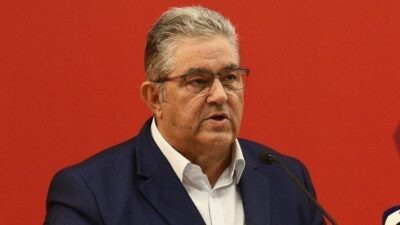 Επανεξελέγη ο Δημήτρης Κουτσούμπας Γενικός Γραμματέας του ΚΚΕ