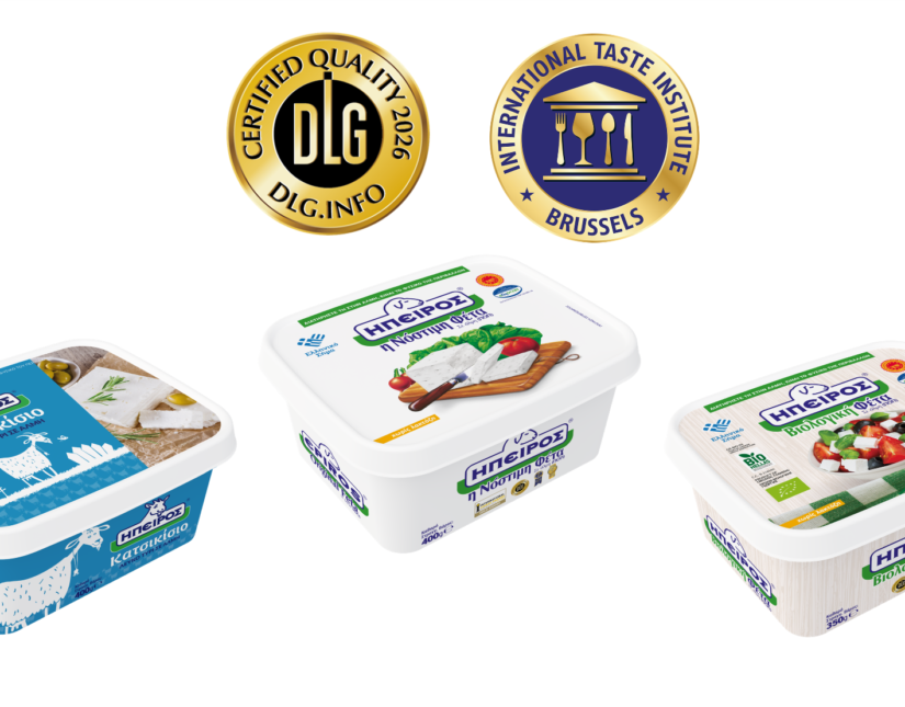 4 νέα βραβεία για τη φέτα ΗΠΕΙΡΟΣ και το ΗΠΕΙΡΟΣ Κατσικίσιο από DLG και ITI