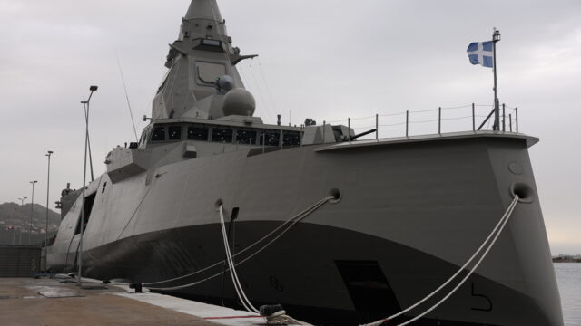 Η φρεγάτα «Κίμων» έκανε την πρώτη της έξοδο στο Αιγαίο