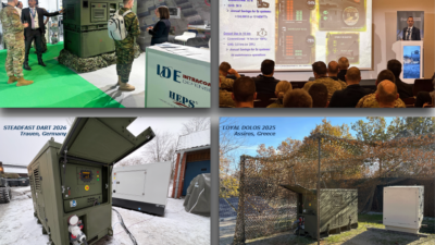 Η IDE επιδεικνύει προηγμένες υβριδικές ενεργειακές δυνατότητες σε ασκήσεις του ΝΑΤΟ
