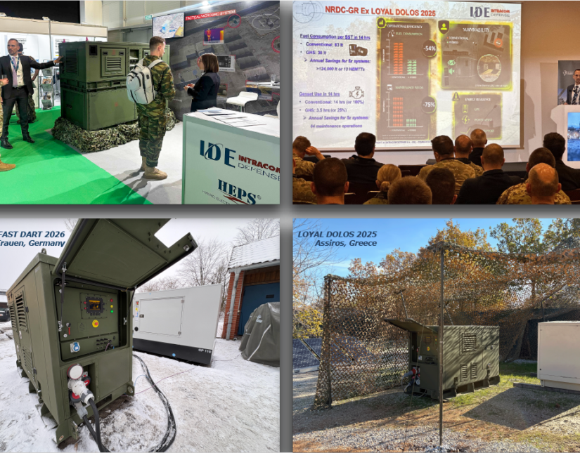 Η IDE επιδεικνύει προηγμένες υβριδικές ενεργειακές δυνατότητες σε ασκήσεις του ΝΑΤΟ