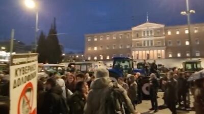 “Δεν τελειώσαμε” λένε οι αγρότες από το Σύνταγμα