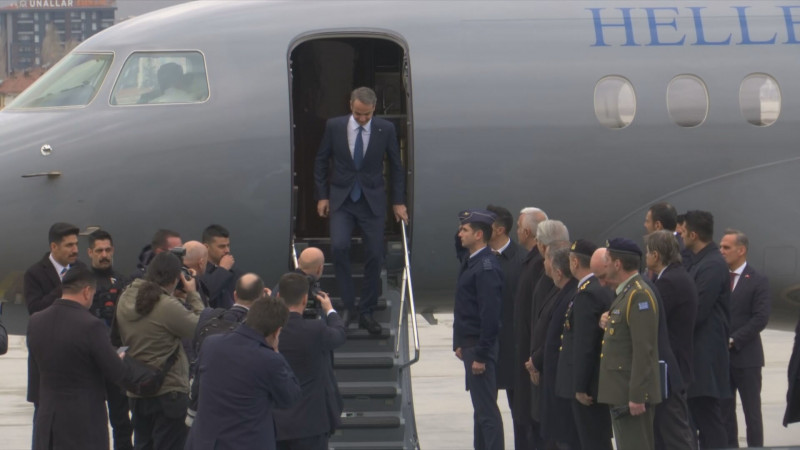 Στην Άγκυρα ο Μητσοτάκης – Αντίστροφη μέτρηση για την συνάντηση με Ερντογάν