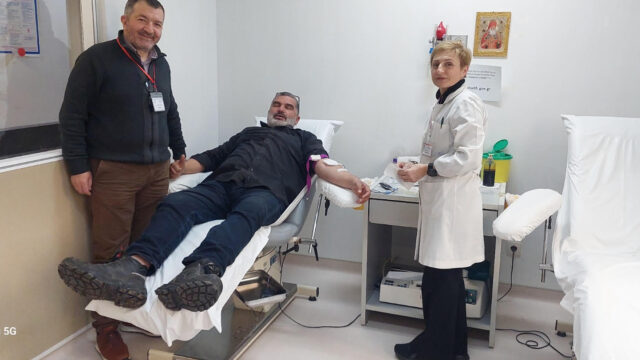 Παρότρυνση για εθελοντική αιμοδοσία από τον Δήμαρχο Αράχωβας