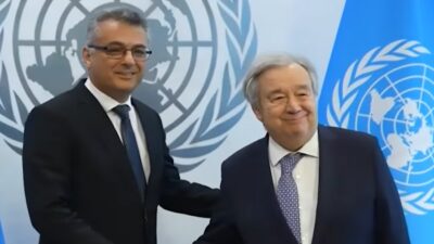 Τι συζήτησε ο Έρχιουρμαν με τον Γκουτέρες, Κώστας Βενιζέλος