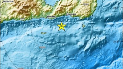 Ιεράπετρα: Έξι σεισμικές δονήσεις σε λιγότερο από μια ώρα