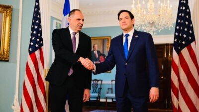 Σε θετικό κλίμα η συνάντηση Γεραπετρίτη με Ρούμπιο