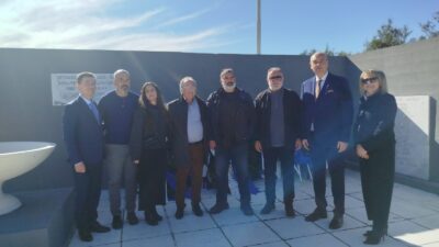 Στο Μαρτυρικό Δομένικο ο Δήμαρχος Διστόμου Αράχωβας Αντίκυρας κ. Ιωάννης Σταθάς