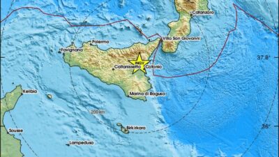 Οι Σικελοί πέρασαν τον σεισμό για επίθεση του Ιράν