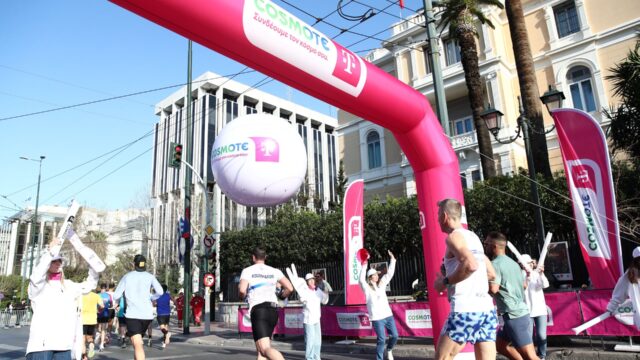 14ος Ημιμαραθώνιος της Αθήνας: Δυναμικό παρών έδωσε η COSMOTE TELEKOM ως Μεγάλος Χορηγός