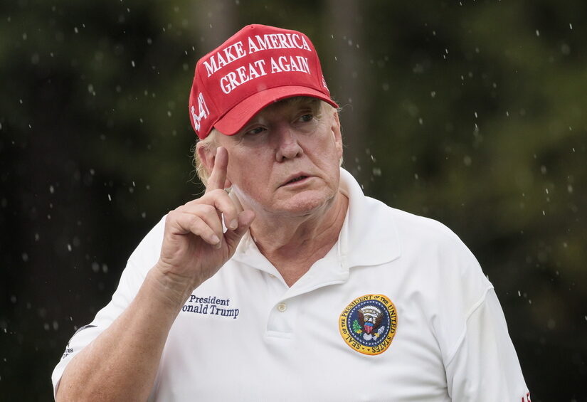 Την βάψαμε εάν πέσει στραβά το μπαλάκι του Τραμπ στο γκολφ!